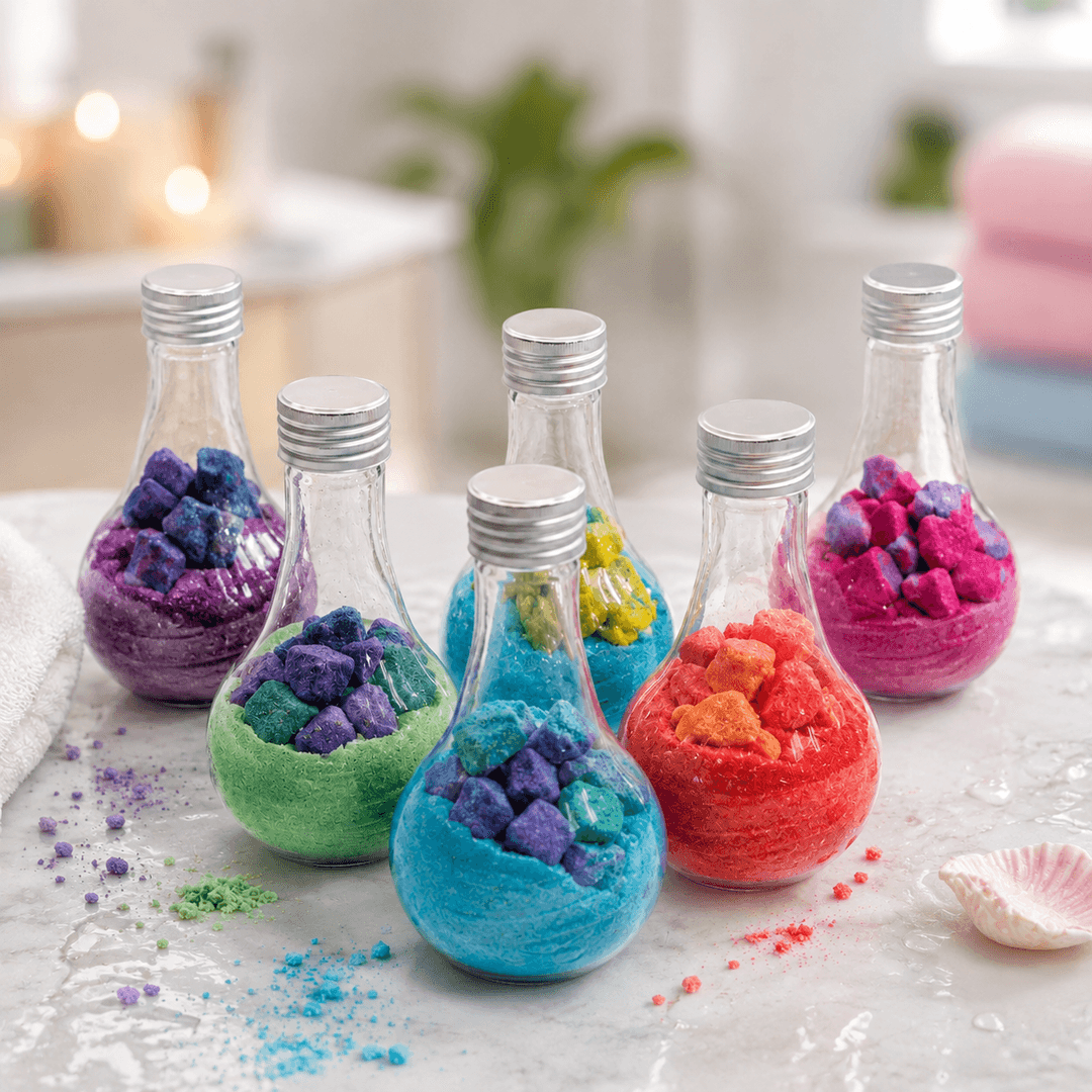 Набір з 6 інтерактивних бомб для ванни / Дитячі шипучі бомби Kids Bath Bomb Magic Potion 26X-309