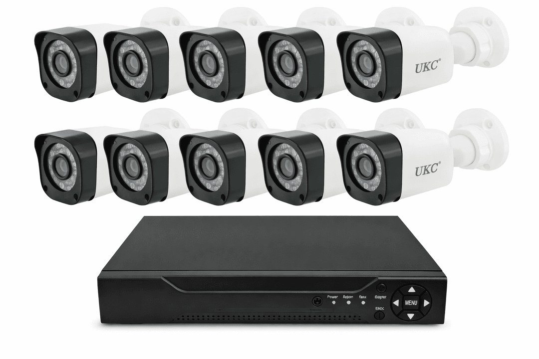 Набір на 8 камер DVR KIT 945 8ch Gibrid / Комплект відеоспостереження з 8 Wi-Fi камер + реєст��атор