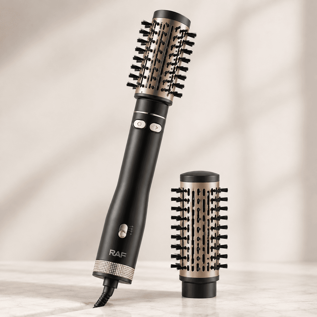 Фен-щітка RAF з іонізацією 1000 Вт / Браш з автоматичним обертанням R-421