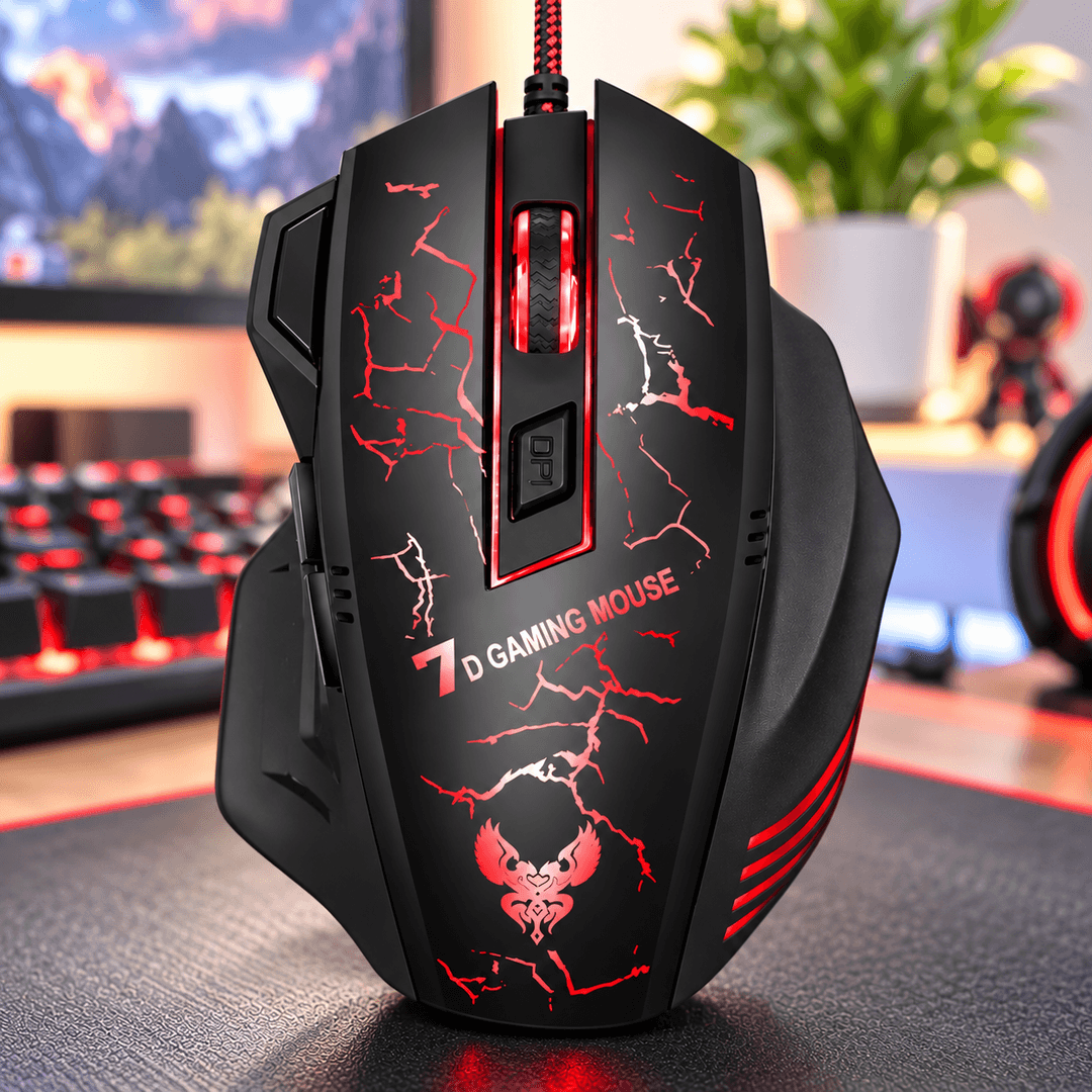 Мишка GAMING MOUSE X7 / Ігрова миша з RGB-підсвічуванням