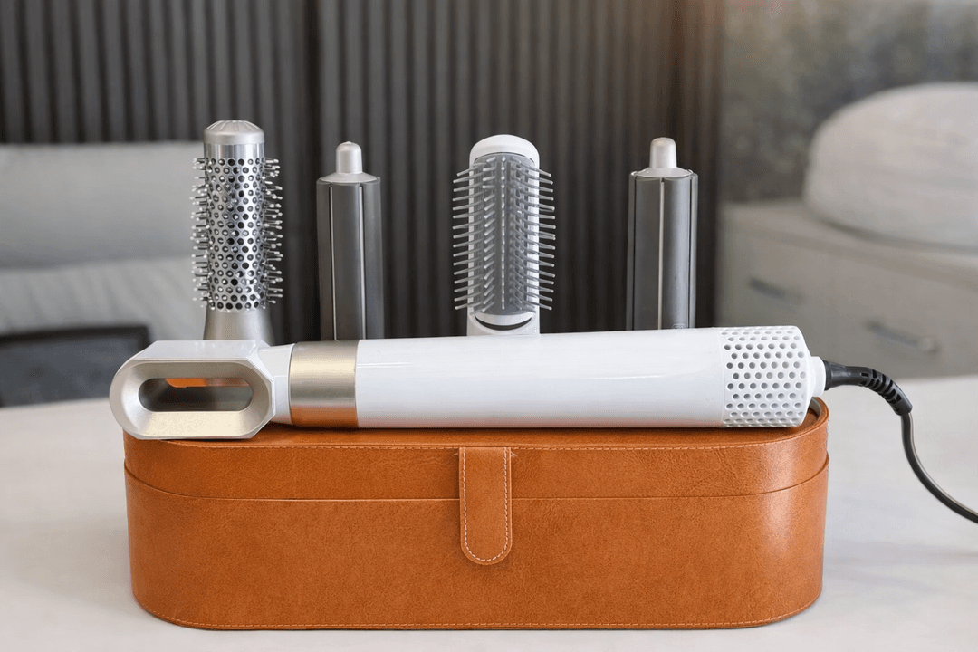 Стайлер Hot Air Styler 5в1 для укладання волос, 1000 Вт, 5 насадок, з кейсом Білий