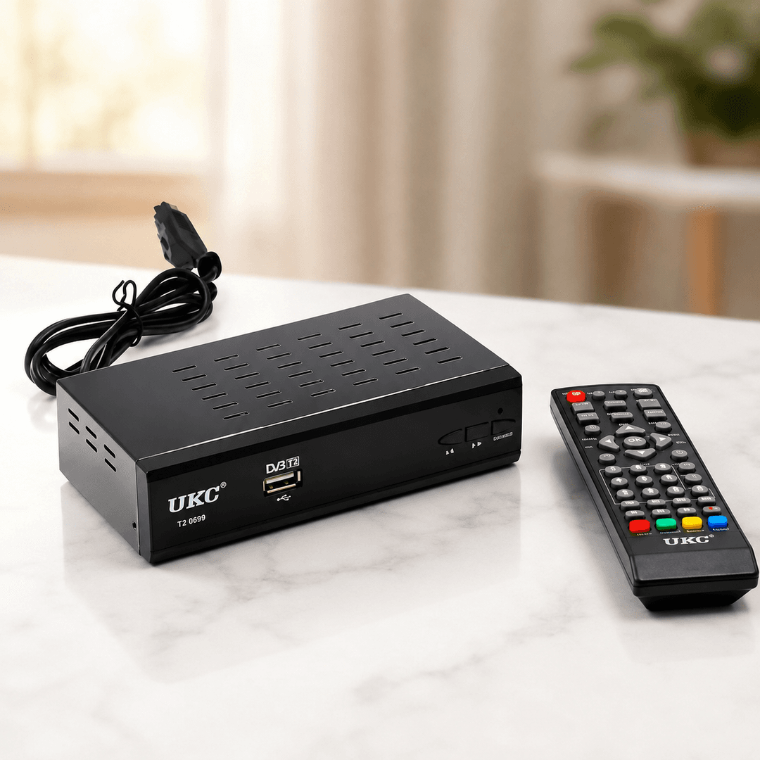 Цифровий Т2 тюнер DVB-T2 з підтримкою Wi-Fi, HDMI, USB та Full HD 1080P