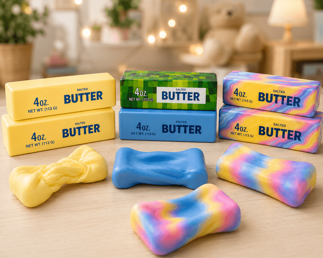 Іграшка-антистрес «Масло» / Сквіш Butter 14 см
