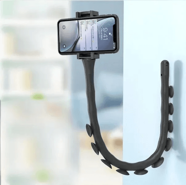 Гнучкий тримач для телефону із присосками Cute Worm Lazy Holder