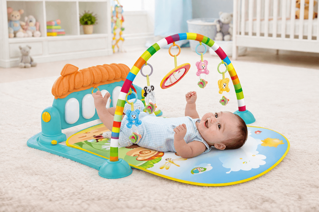 Дитячий розвиваючий ігровий килимок Piano Fitness Rack X-646