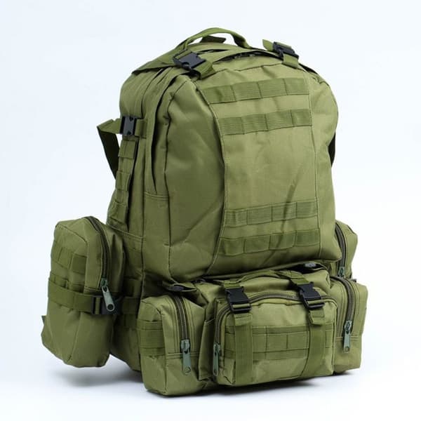Хакі Рюкзак туристичний Eagle B08 55л