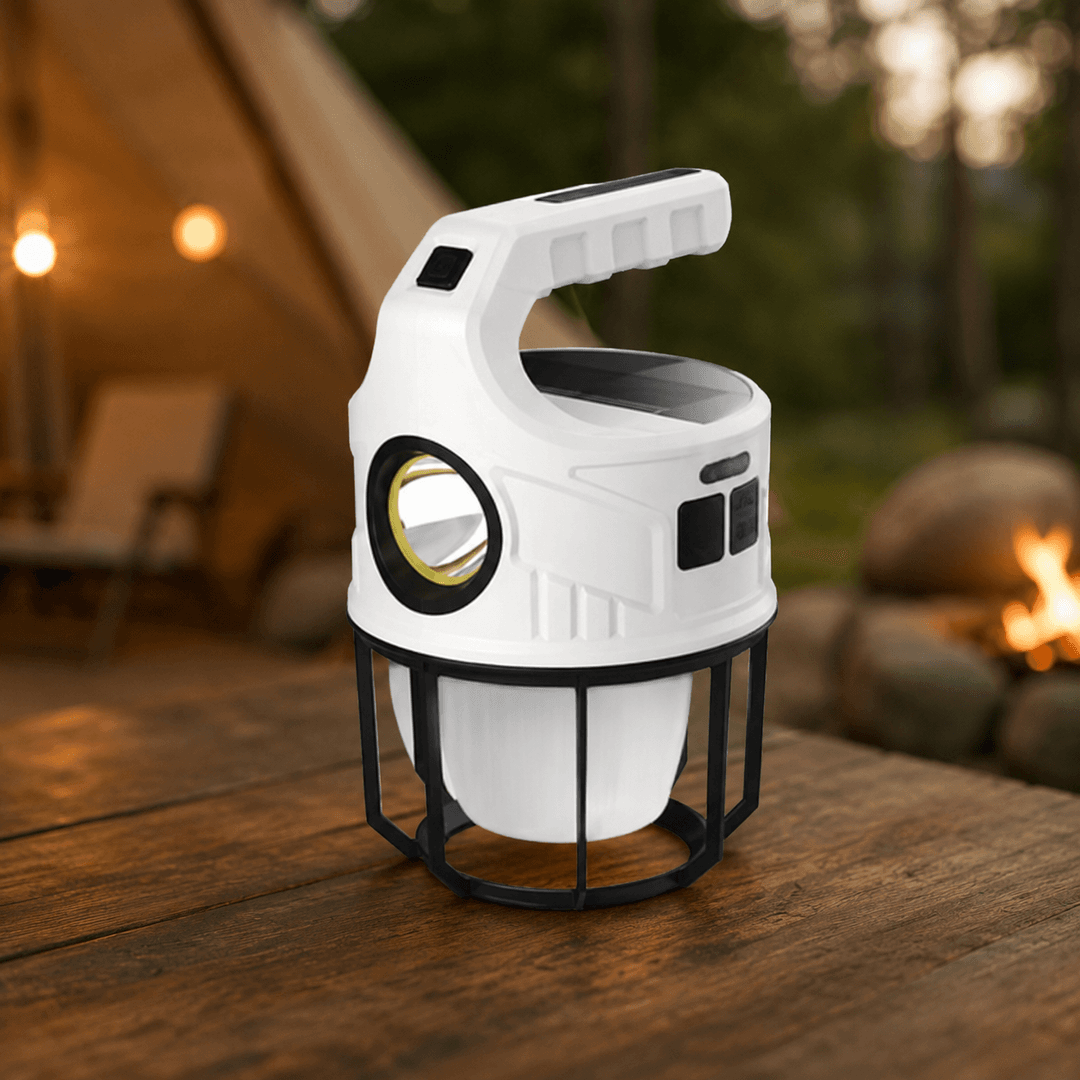 Ліхтар ручний SSP-11/SL-008 / Світильник Outdoor camping на сонячній батареї / Лампа-ліхтар 6 режимів роботи