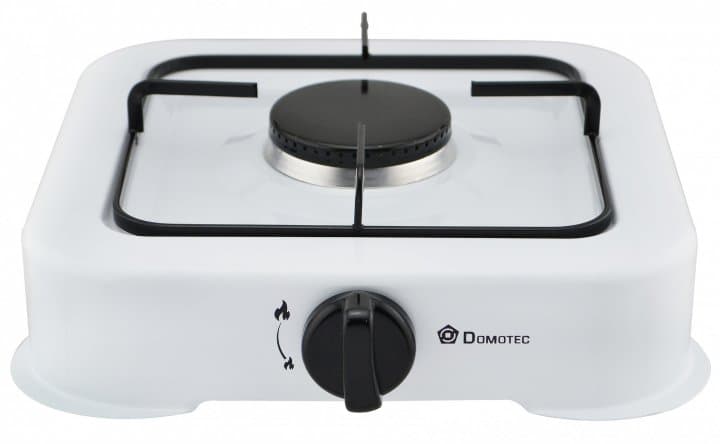 Плита газова настільна газова таганок Domotec MS 6601 біла