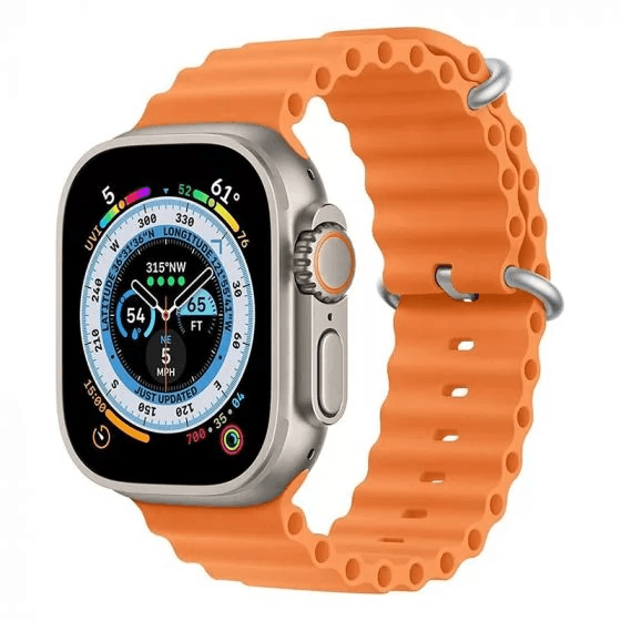 Смарт годинник ULTRA 1-1 Smart Watch 49mm помаранчевий