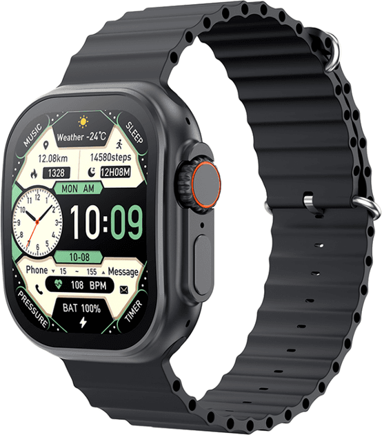 Смарт годинник ULTRA 1-1 Smart Watch 49mm чорний