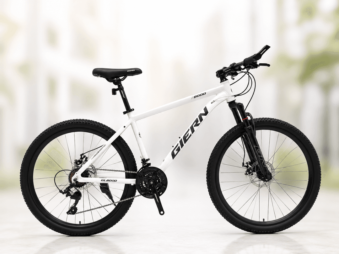 Велосипед GIEREN 8000 R29 Білий / Велосипед спортивний 24 швидкості
