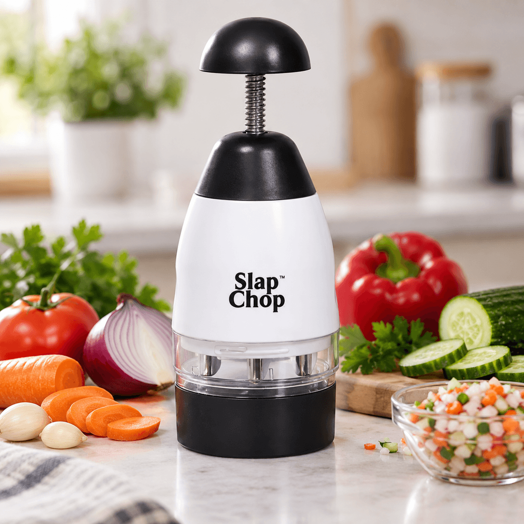 Подрібнювач продуктів / Slap Chop Chopper / Подрібнювач овочів з контейнером