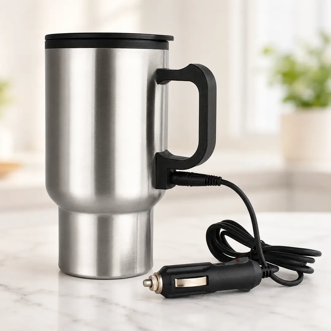 Автокухоль з підігрівом Heated Travel Mug 48 ТК-33 / Термокухоль 12 В від прикурювача