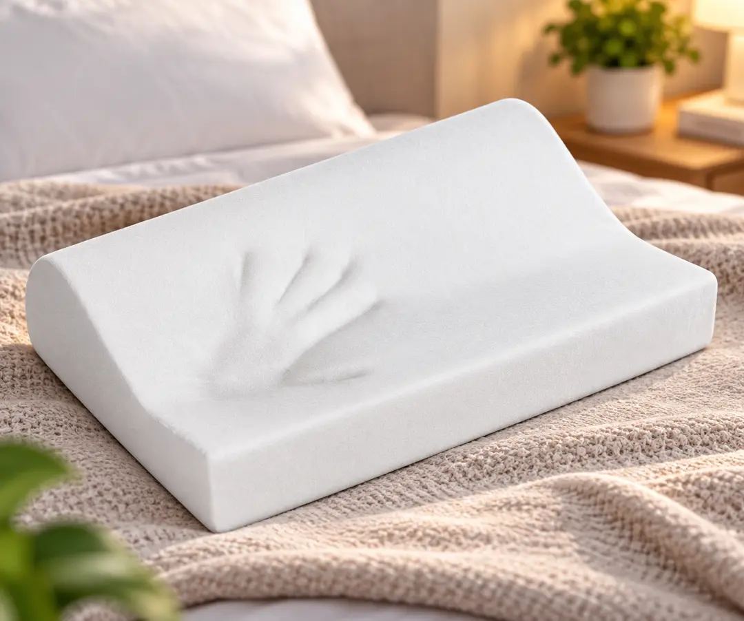Ортопедична подушка з пам'яттю Memory pillow (меморі пілоу)