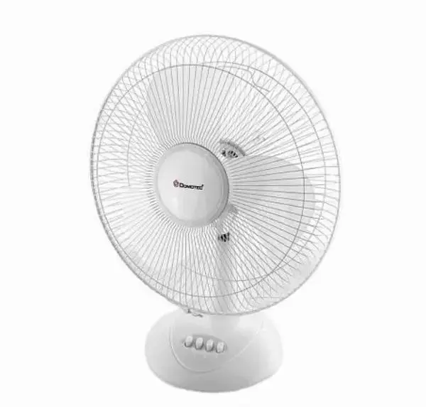 Вентилятор настільний DOMOTEC MS-1626 White з автоповоротом 3 режими 40 Вт