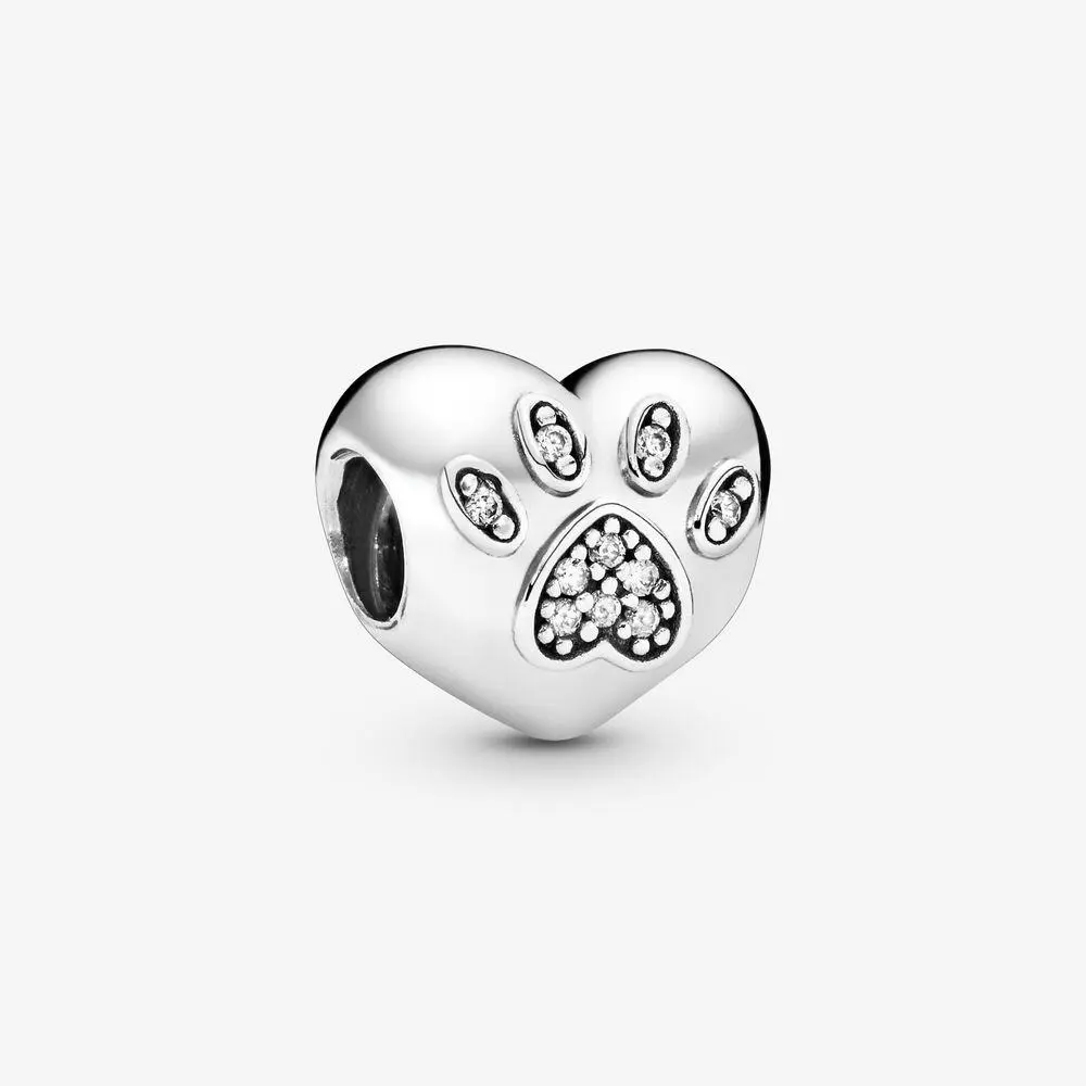 Срібна намистина Пандора  "I Love My Pet" 791713CZ