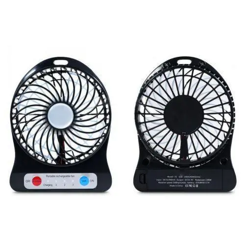 Міні вентилятор mini fan з акумулятором