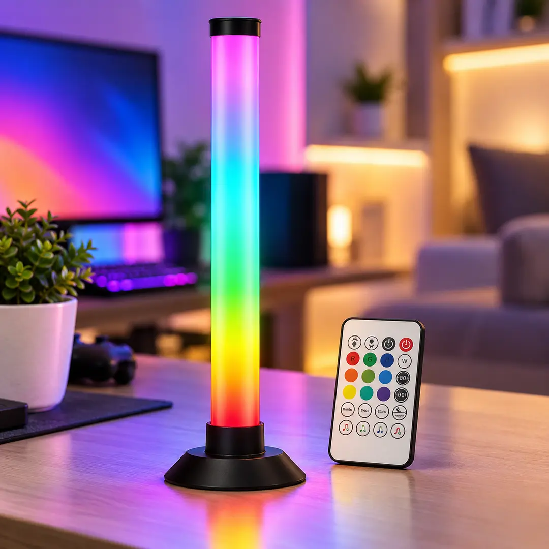 Настільний атмосферний світильник USB з пультом керування / RGB-світильник / Настільний атмосферний світильник