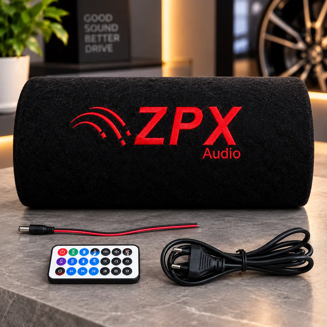 Активний сабвуфер в автомобіль 600Вт Car Subwoofer Speaker ZPX ZX-6SUB