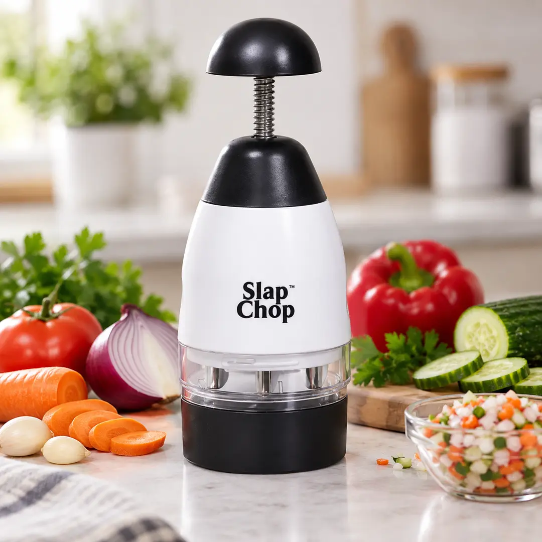 Подрібнювач продуктів / Slap Chop Chopper / Подрібнювач овочів з контейнером