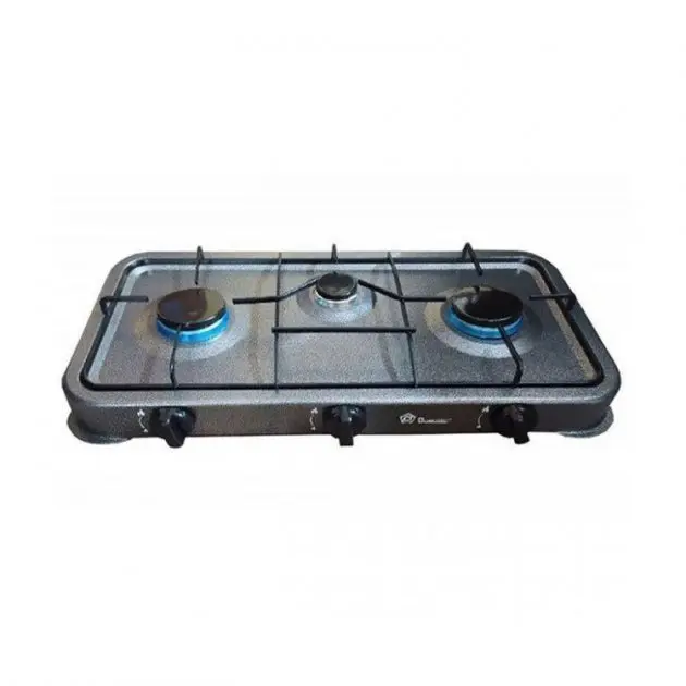 Газова плита таганок настільна Domotec MS-6603 3 конфорки(7696)
