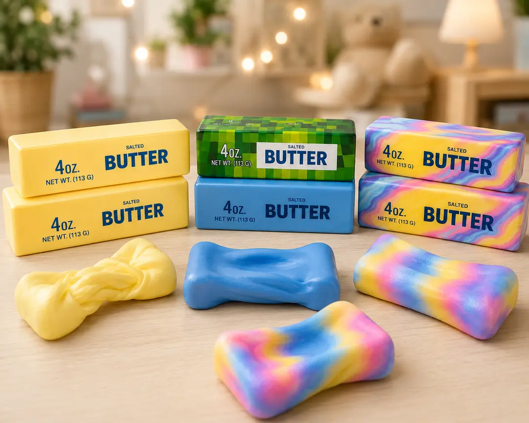 Іграшка-антистрес «Масло» / Сквіш Butter 14 см