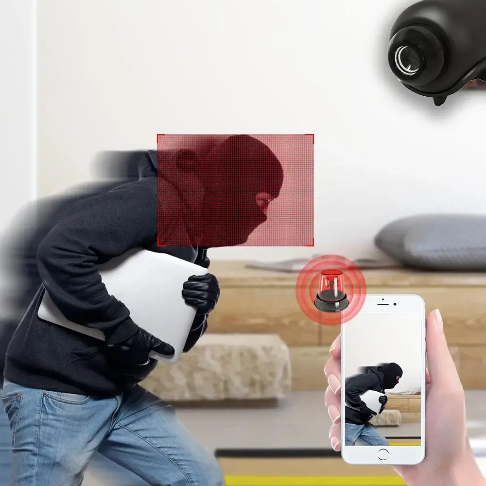 Портативна камера з нічною зйомкою 1080P, X5 Mini / Міні Wi-Fi камера з віддаленим доступом