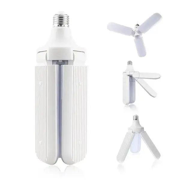 Світлодіодна лампа Fan Blade Led 45W E27 потрійна у формі вентилятора
