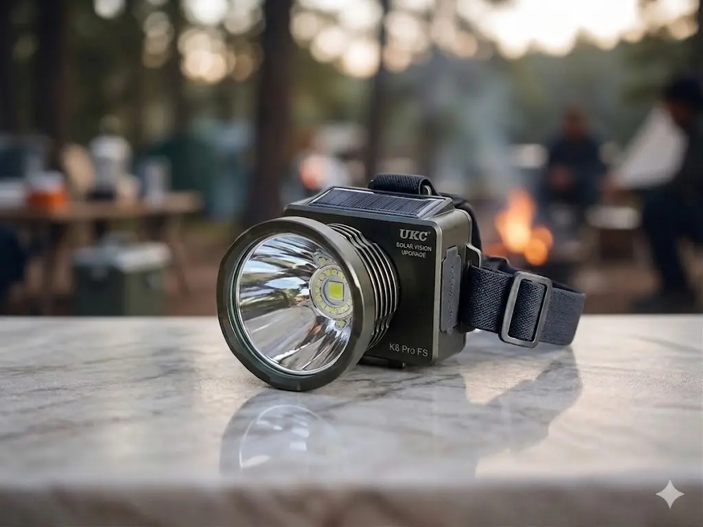 Налобний ліхтарик K 8 pro / Налобний ліхтар UKC K8 Pro FS / LED акумуляторний ліхтар