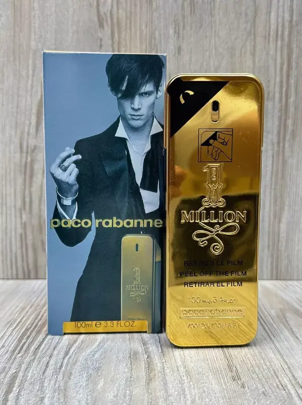 Paco Rabanne 1 Million Туалетна вода 100 ml (Пако Рабан Один Мільйон) Чоловічий Парфум Аромат Парфуми