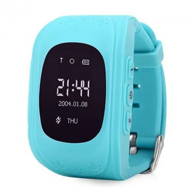 Дитячий годинник Smart Baby Watch з GPS трекером Блакитний