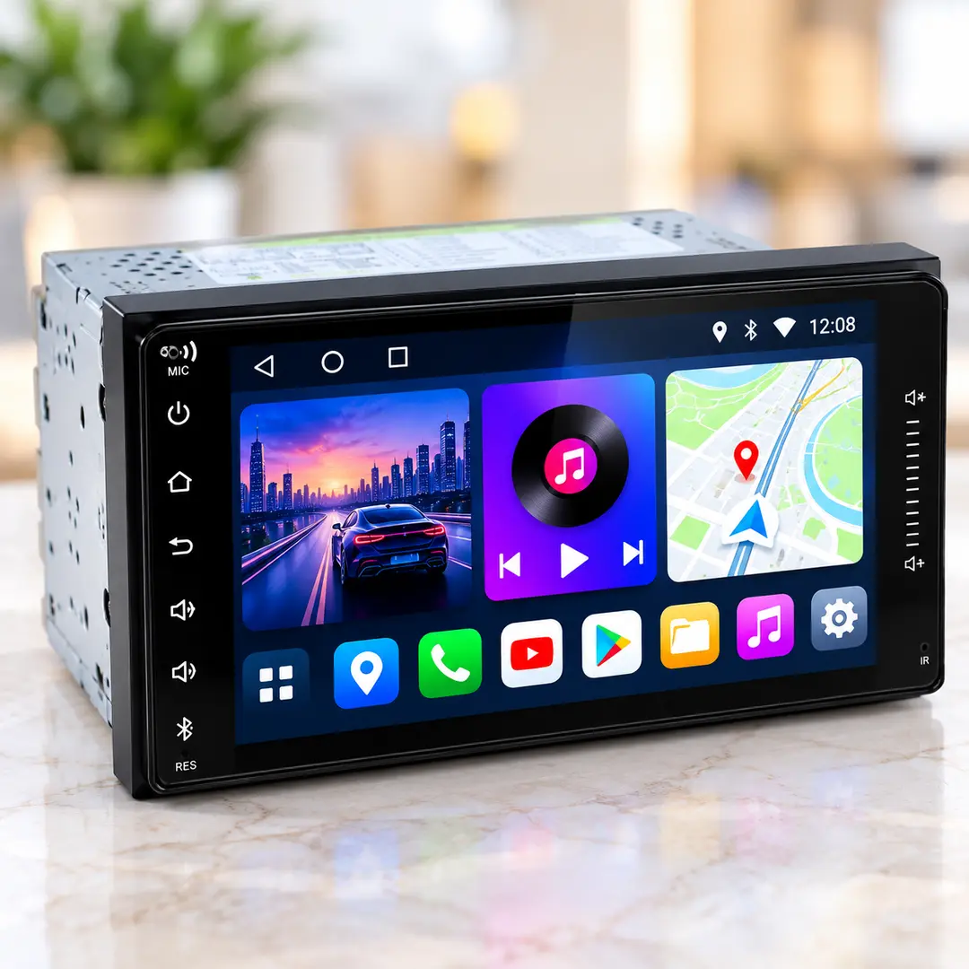 Автомагнітола PI-606 Toyota / Магнітола 2DIN Android 10.0, 3/32 ГБ, / Мультимедійна система GPS, Bluetooth, Wi-Fi