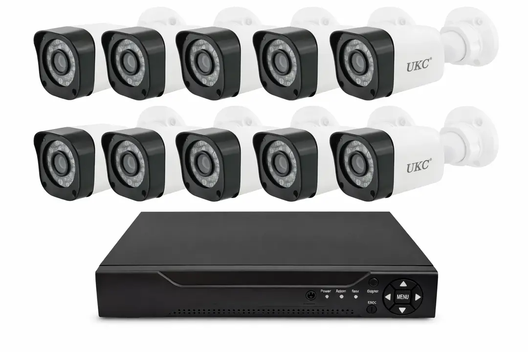 Набір на 8 камер DVR KIT 945 8ch Gibrid / Комплект відеоспостереження з 8 Wi-Fi камер + реєстратор