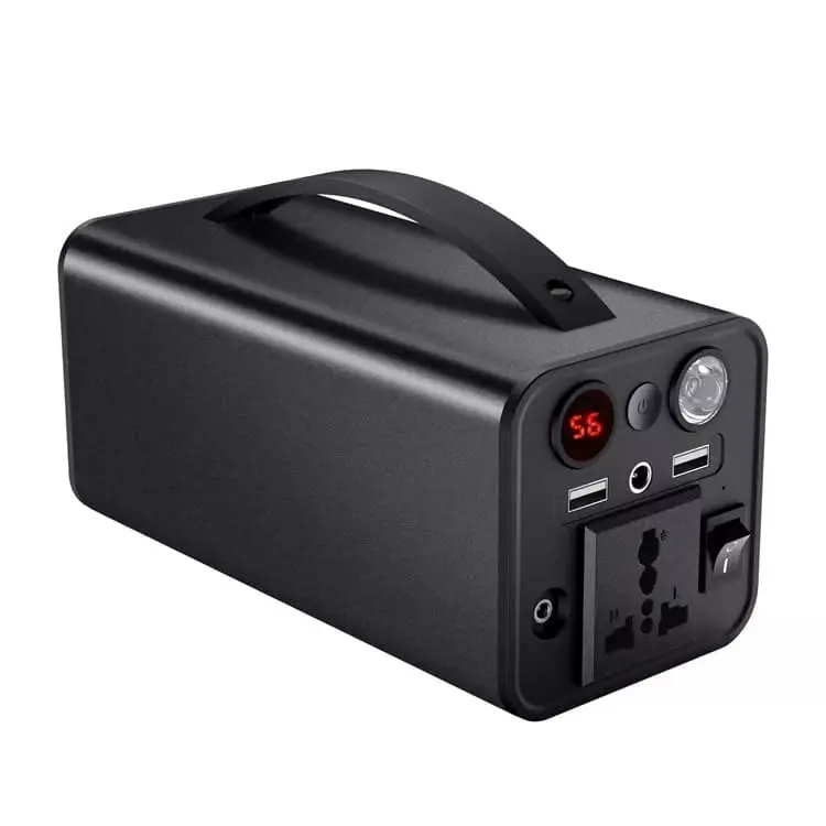 Портативна зарядна станція OKD180 45000мАг / Електростанція для дому / Power Bank / Повербанк 180Вт, 2хUSB, DC12V,