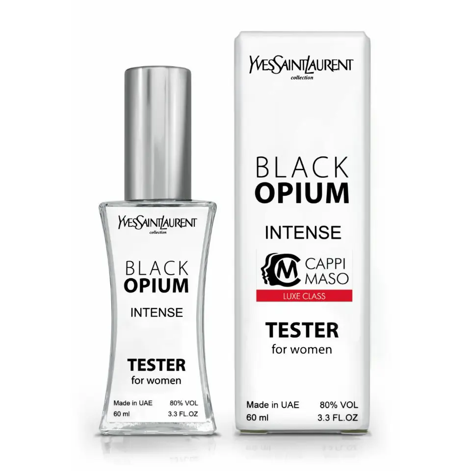 Тестер жіночого парфуму Yves Saint Laurent Black Opium Intense, 60 мл DUTYFREE парфуми туалетна вода