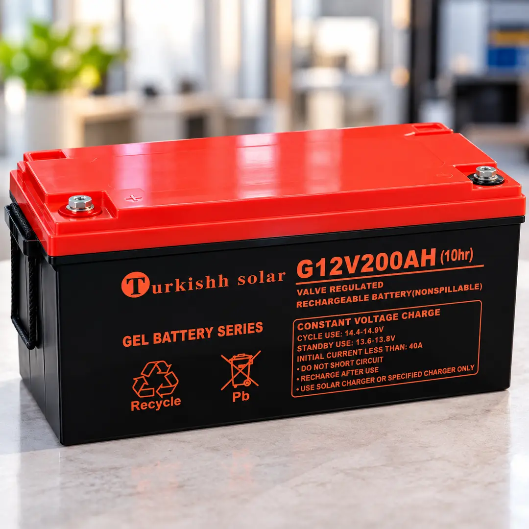 Гелевий акумулятор BATTERY GEL Turkishh Solar 12V 200 Ah