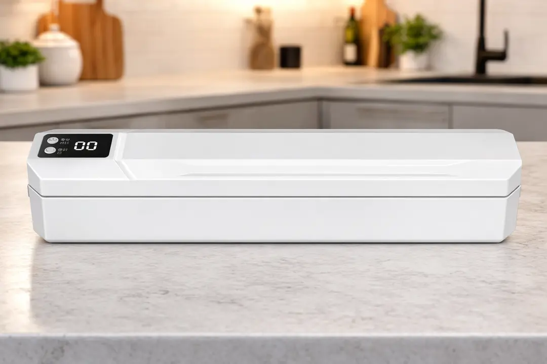 Вакуумний пакувальник пакетів Vacuum Sealer / Автоматичний побутовий вакууматор з пакетами, вакуумайзер для пакування та зберігання їжі