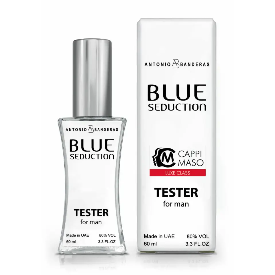 Тестер чоловічий Antonio Banderas Blue Seduction for Men, 60 мл