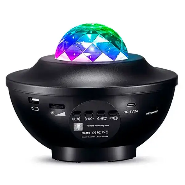 Проектор-нічник Bluetooth/USB колонкою та пультом керування Sky Light (SL-43999)