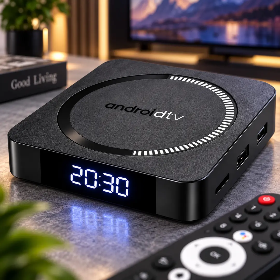 Смарт ТВ-приставка I96 Z18 Android TV / Приставка для TV 4/32 ГБ, Wi-Fi 2.4/5 ГГц, 4K