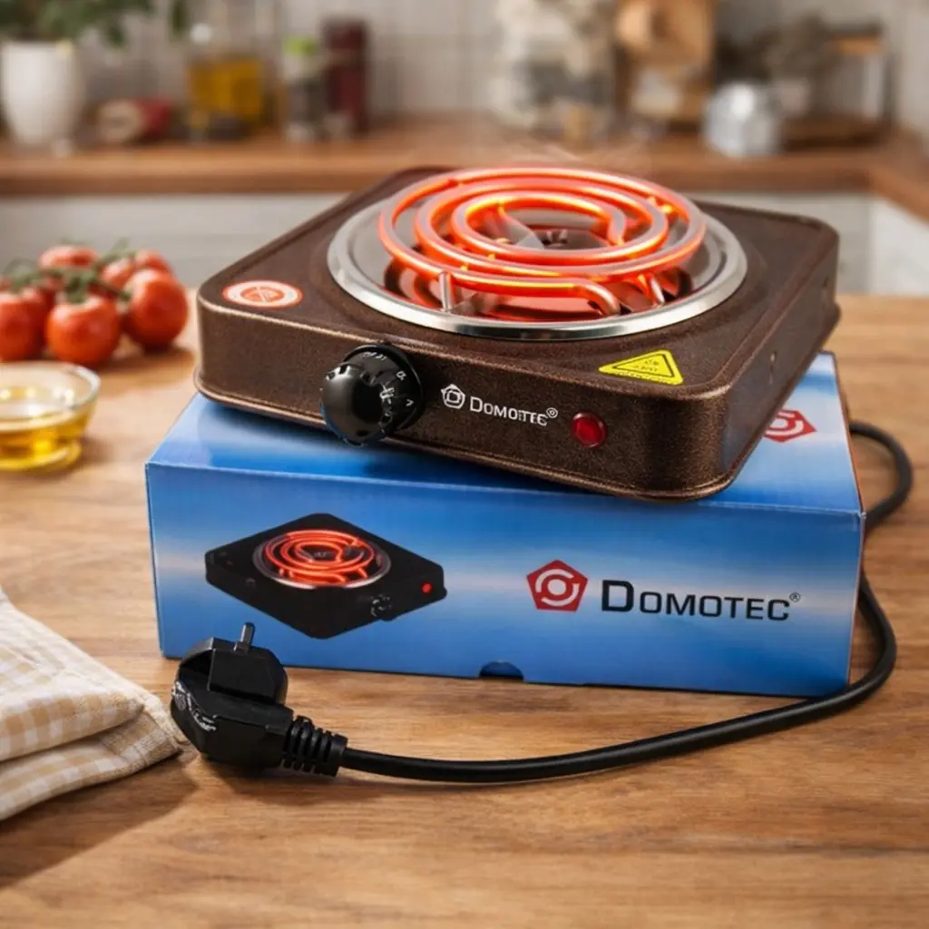 Електроплита портативна Domotec MS-5531 1000W спіральна