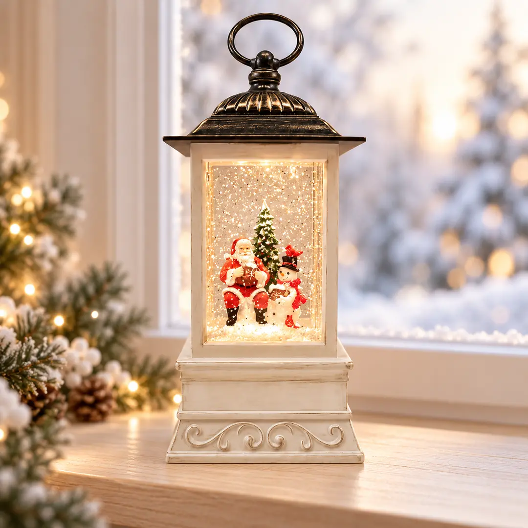 Новорічний нічник ліхтар XMAS WDL-24004A 21,5 см