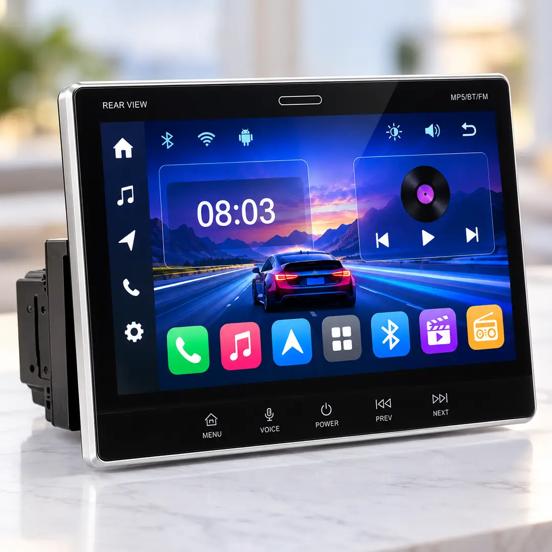 Автомагнітола PI-908 2DIN / Магнітола з вертикальним екраном 9.5" / Автомагнітола ANDROID 10.0 - 2/16GB