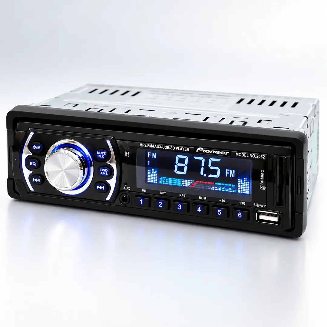 USB-автомагнітола, MP3, FM, SD, AUX 2032 / Магнітофон в авто+пульт / Автомобільна магнітола