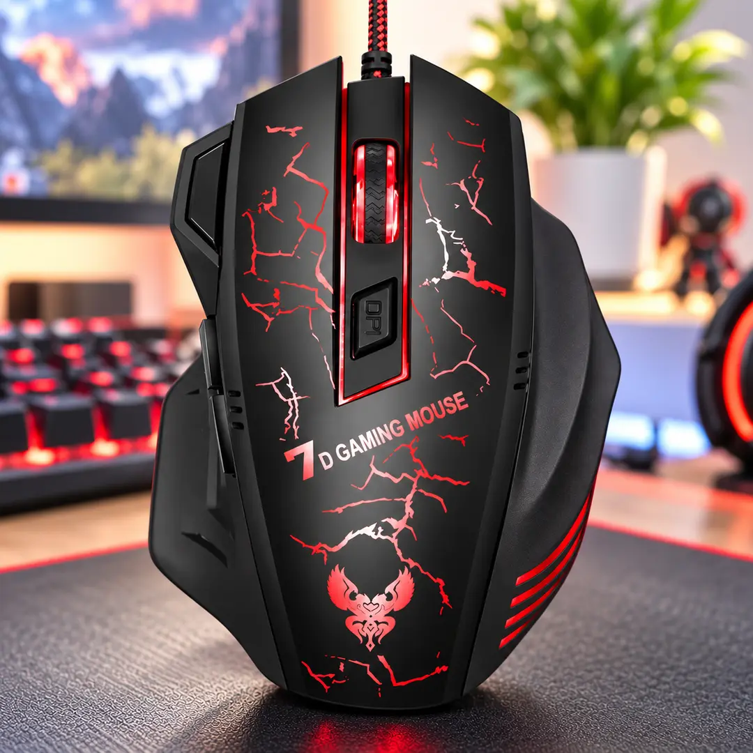 Мишка GAMING MOUSE X7 / Ігрова миша з RGB-підсвічуванням
