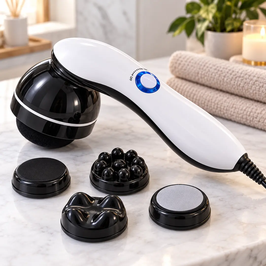 Антицелюлітний масажер Body Massager 4в1 / Масажер з інфрачервоним прогріванням 28 Вт