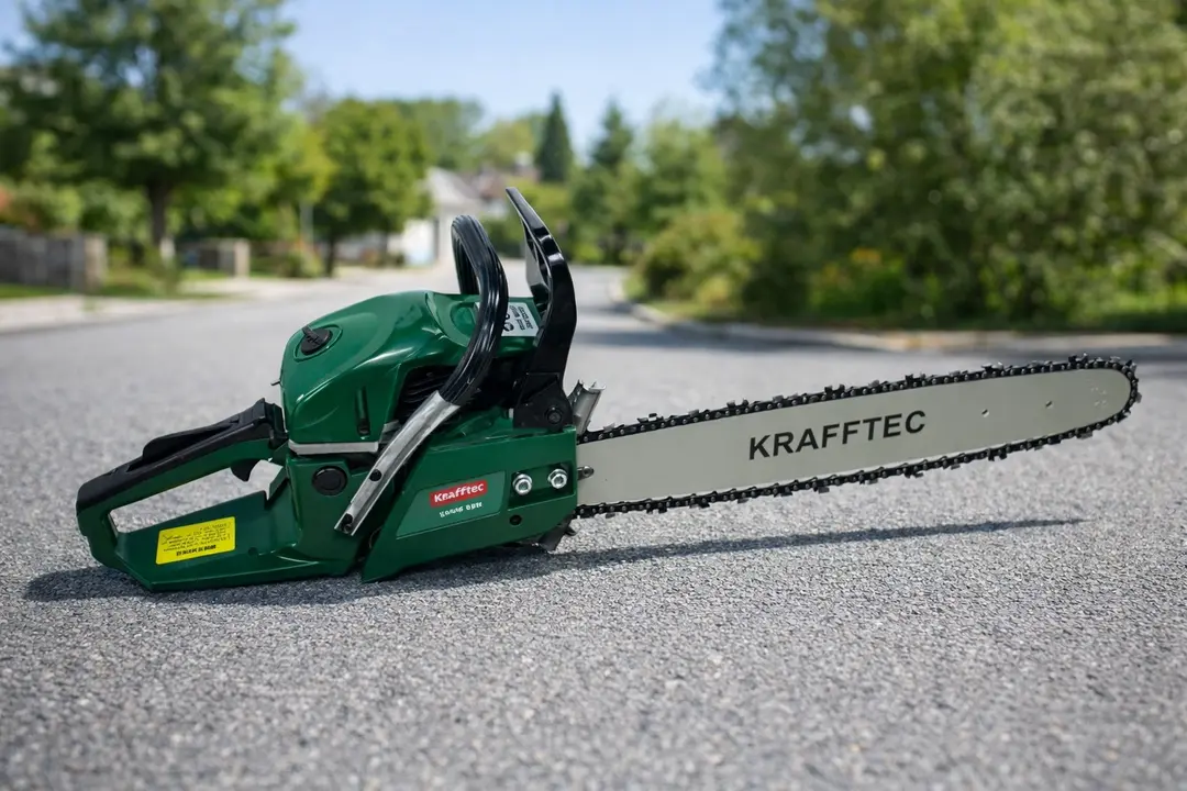 Бензопила ланцюгова 45см 6500Вт 9500 об/хв KRAFFTEC