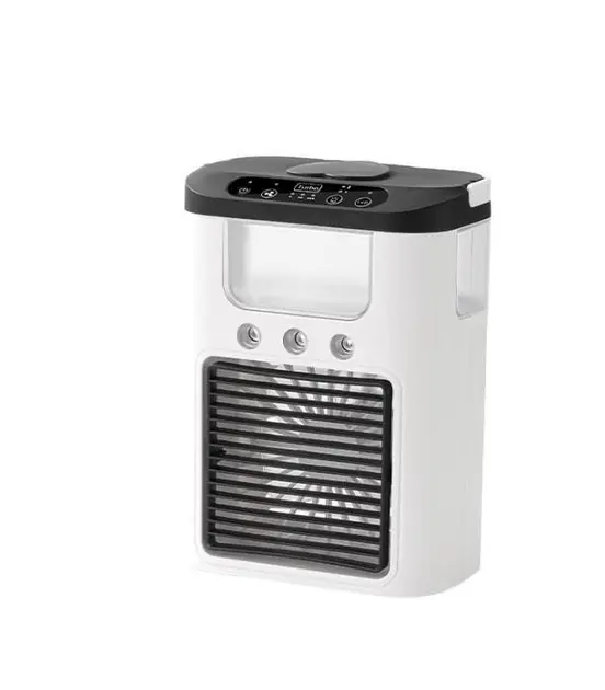 Вентилятор охолоджувач 3в1 Air Cooler Fan 1346 з USB-живленням, зволоженням та LED-підсвічуванням