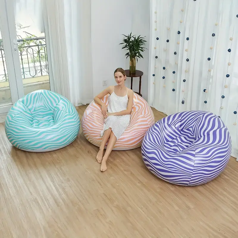 Універсальний диван в смужку - Портативний пуф Sofa AND XL-1135