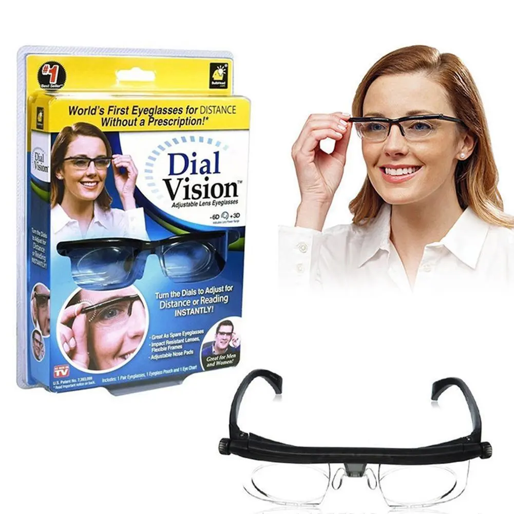 Окуляри з регулюванням лінз Dial Vision універсальні